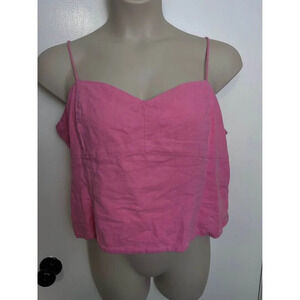 Pink Cropped Top Old Navy Size XL